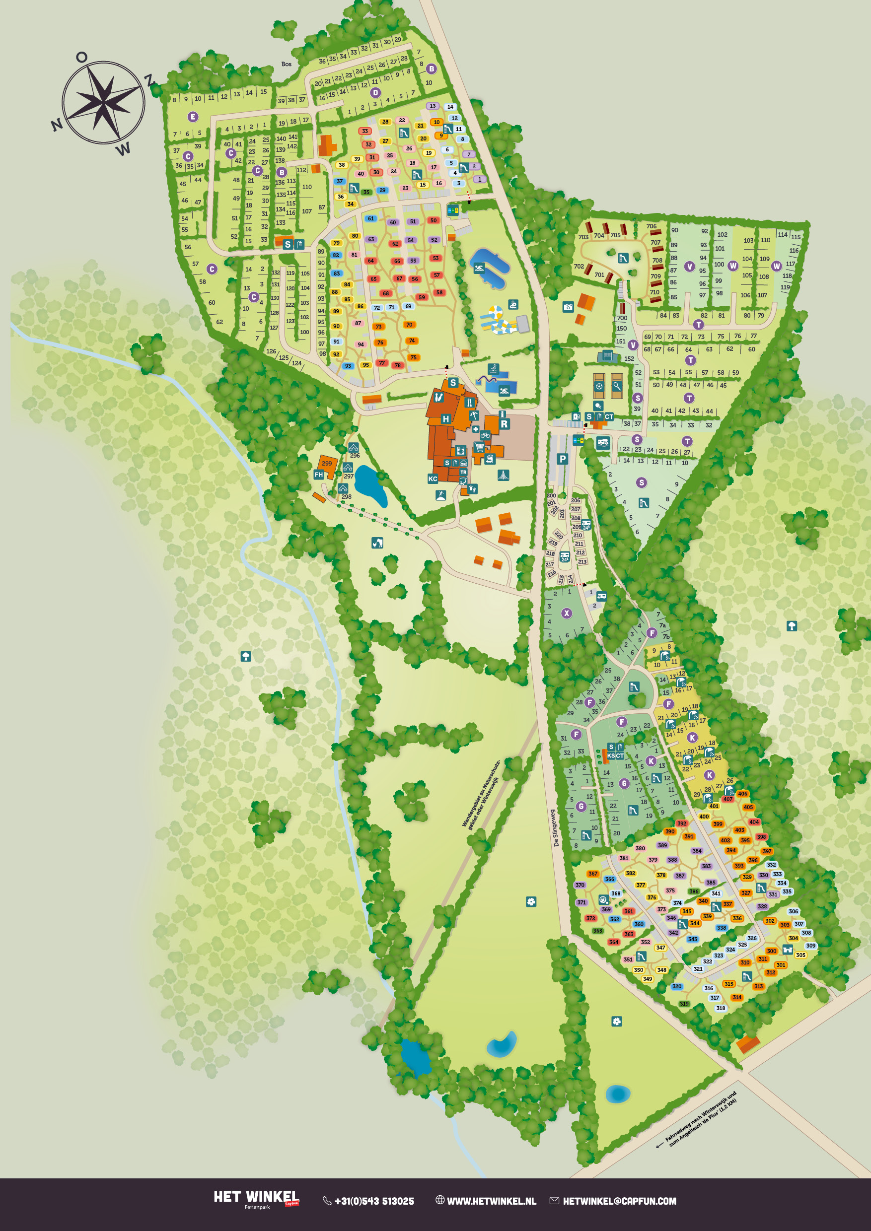 Plattegrond - Zonder Legenda (DE)