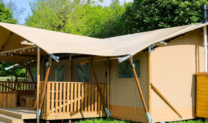 Glamping Lodge - De Grote Beer - Buitenkant