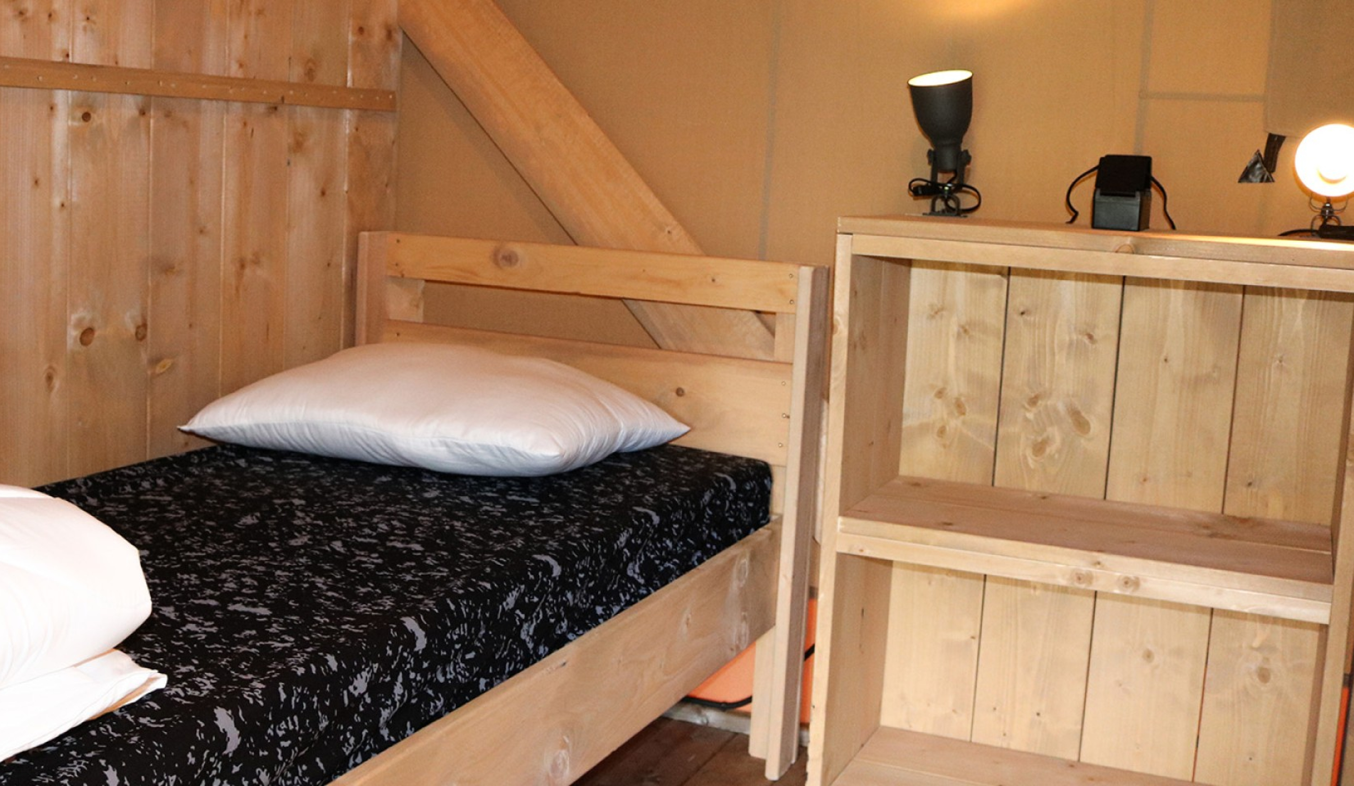 Glamping Lodge - De Grote Beer - Slaapkamer 3
