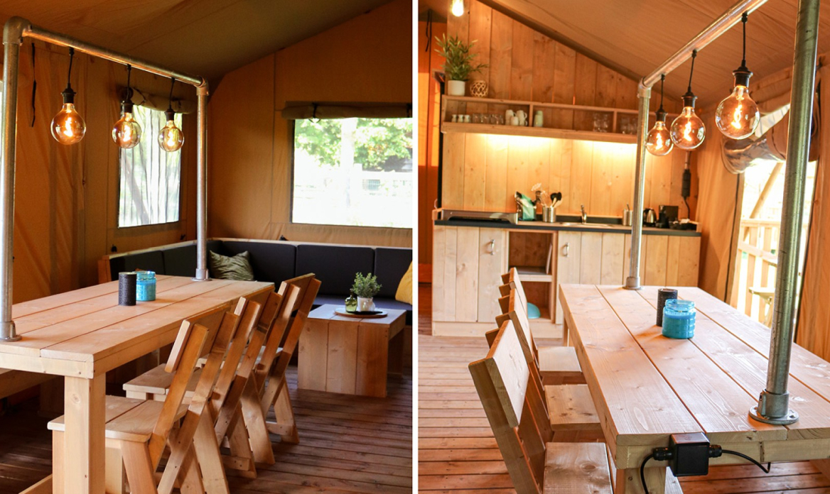 Glamping Lodge - De Grote Beer - Keuken