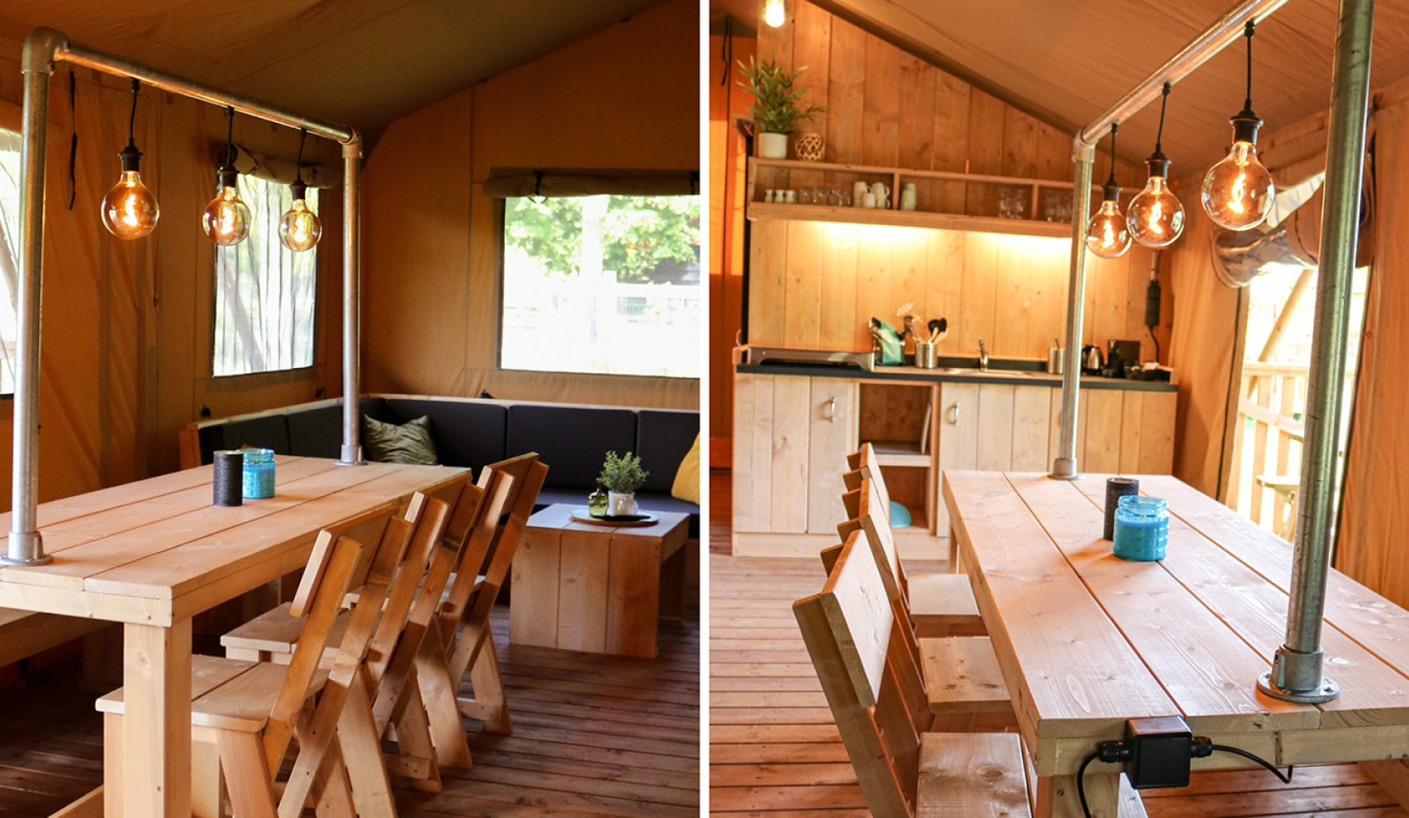Glamping Lodge - De Grote Beer - Keuken