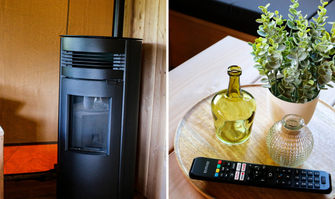 Glamping Lodge - De Grote Beer - Koffie