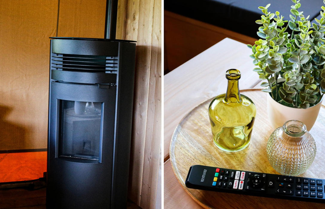 Glamping Lodge - Kleine Beer- Koffie