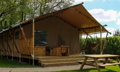 Glamping Lodge Het Steelpannetje - Veranda