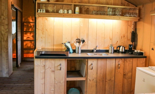 Glamping Lodge Het Steelpannetje - Keuken