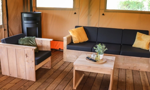 Glamping Lodge Het Steelpannetje - Bank